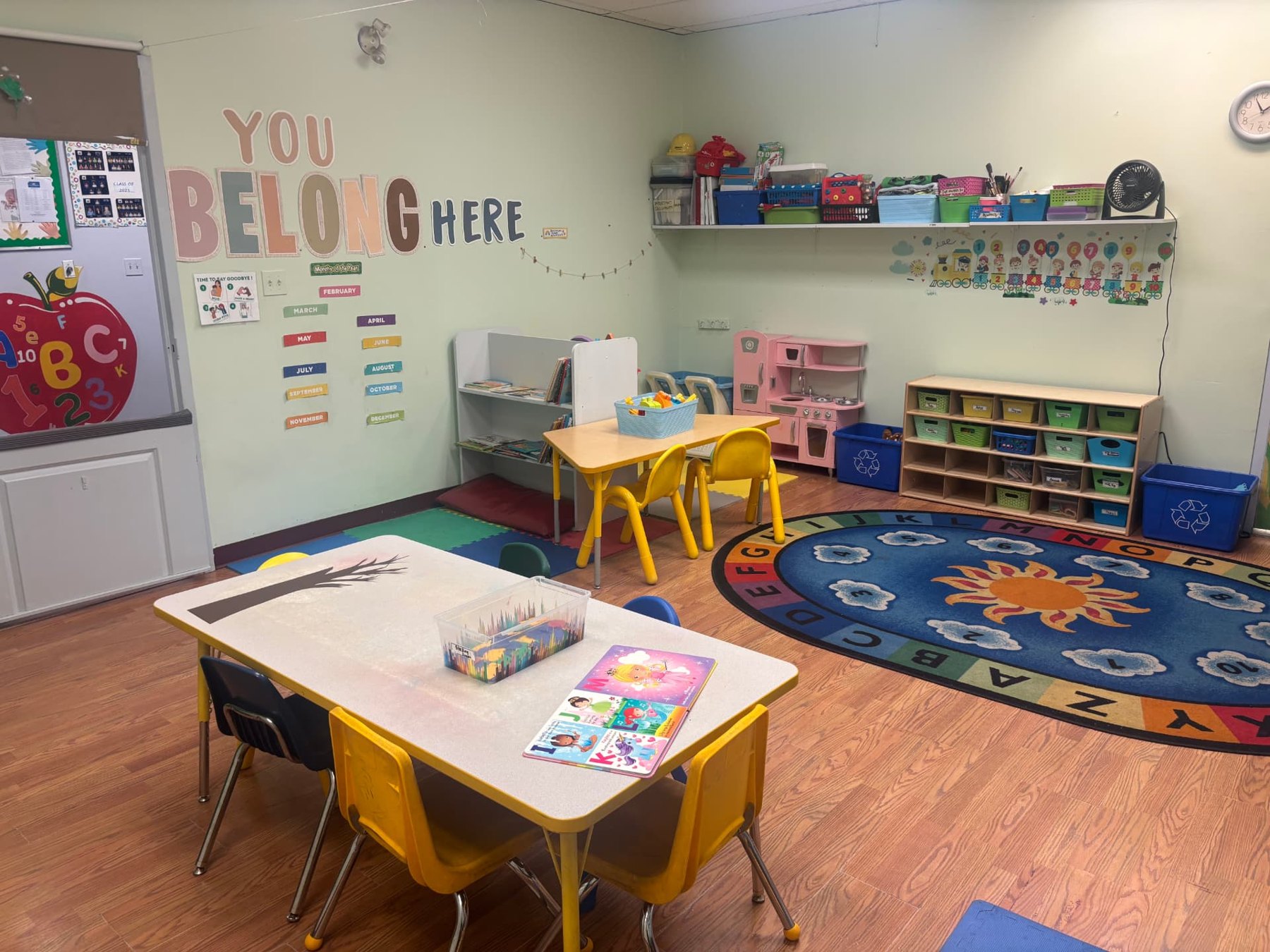 You belong here, our toddler room